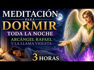 💤 Duerme Protegido Sana tu Cuerpo |Arcángel Miguel & Rafael Llama Violeta + Relajación Total (3H)