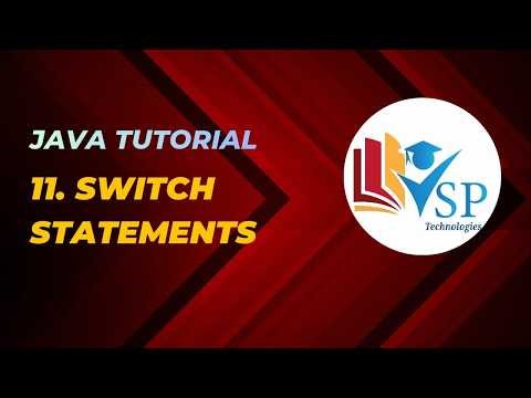 Switch Statement in Java | Java Switch Case Tutorial for Beginners | Control Statements in Java