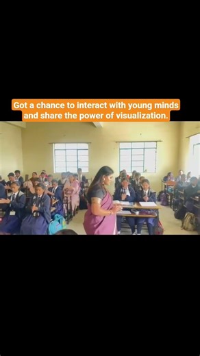 Connecting with young mind shaping thought before performance. #ytshorts #shorts