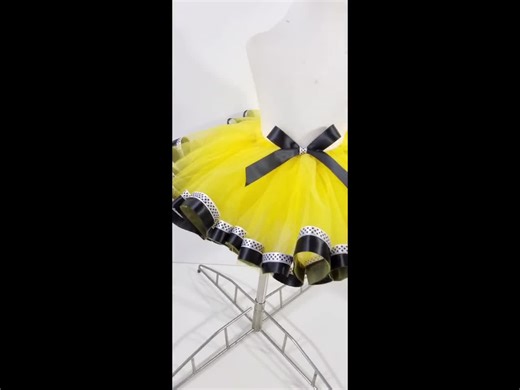 Emma Wiggle Inspired Yellow Tutu: Baby Girl Ballerina Skirt - Etsy