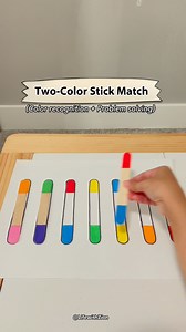 317K views · 1.1K reactions | Looking for a fun way to teach colors and matching?  Try this popsicle stick color match activity. It’s simple, engaging, and perfect for building fine motor and cognitive skills!朗 #montessoriactivities #diyactivitiesforkids #coloractivities #learningthroughplay #diyactivitiesforkids #toddleractivityideas #preschoolactivities #kindergartenactivities #toddleractivities | Life with Zion | Facebook