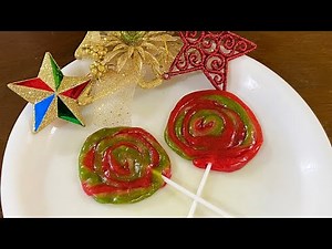 Christmas Honey Lollipop | How to make Honey ROCK CANDY | Honey Drops Recipe | Candy Making