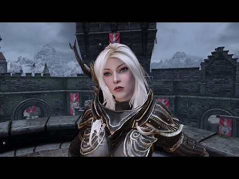 Taari The Ice Cold - High Elf / Snow Elf Follower For Skyrim Special Edition and Anniversary Update