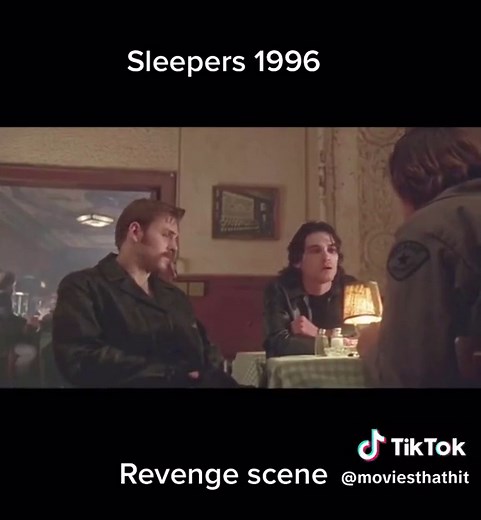 #sleepers #revenge #barscene #bar #ptsd #90sthrowbackmovie #kevinbacon #jasonpatric #bradrenfro #bradpitt #hellskitchen #cultclassic #film #retro #bestmovies #moviesthathitdifferent