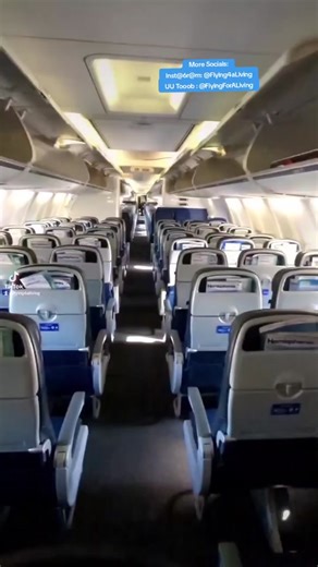 757 cabin tour. Which plane should I do next? #BeingUnited #Boeing757 #flying4aliving