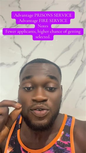 Advantage PRISONS SERVICE Advantage FIRE SERVICE Notes Fewer applicants, higher chance of getting selected. #ghanatiktok🇬🇭 #fyp #securityservices #foryoupage #ghanaarmy🇬🇭