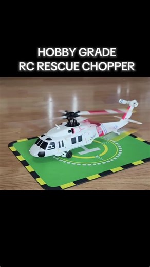 Explore Hobby Grade RC Rescue Chopper for Flying Fun
