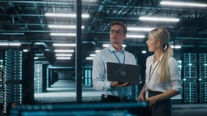 Information Technology Specialist and Data Center Administrator Working on Personal Computer, Monitoring Web Services, Cloud Computing, Analytics Facility, Performing Maintenance and Cyber Security