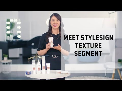 Meet the Texture Hair Styling Products | StyleSign | Goldwell Education Plus