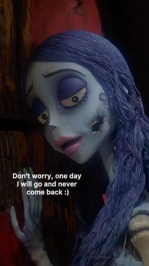 Emily and Victor 🦋 - Corpse Bride Movie on Instagram: "Don’t worry, one day I will go and never come back :)"
