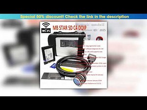 Get New MB Star C4 SSD 2025.3 Optional SD Connect C4 DOIP Cable WiFi C4 Multiplexer Auto Diagnostic