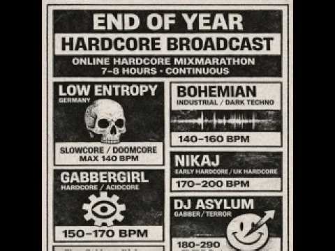 Low Entropy - Speedcore Mix for New years day Mixmarathon