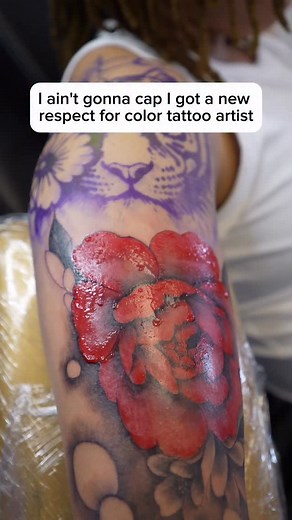 6.6K views · 919 reactions | it’s soo much more to color tattoos that...