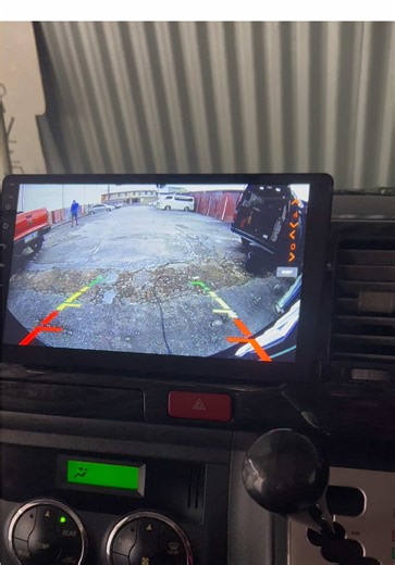 Toyota Hiace Upgraded Stereo system, auto folding mirrors, push to start, remote start and comfortable entry #toyota #trinidad #hiace #car #futuristic