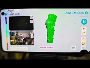 Video 1 with my creality ferret pro scanner