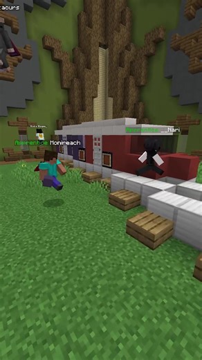 Building a Train in 5 minutes | #Minecraft #minecraftbuilds #buildbattle #fyp #viral