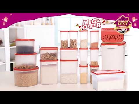 Tupperware Dry Storage Get it all set