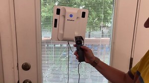 AlfaBot Window Cleaning Robot, 4500PA High Suction Power Window Cleaner with Dual Water Spray,3.0 Path Planning, Edge Detection Technology,Perfect for High-Rise Windows, Big Glass