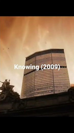 End scene from Knowing movies (2009),was released at 2009.