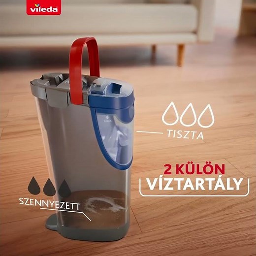 Vileda H2pO lapos felmosó 10" 1:1 - Vileda Magyarország