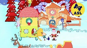 Peg + Cat - The Christmas Problem (ASL) Video | PBS KIDS