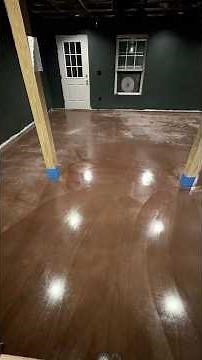Stained Concrete Floor