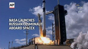For the first time in 20 years, a Russian cosmonaut rocketed from the U.S. on Wednesday, launching to the International Space Station alongside NASA and Japanese astronauts despite tensions over the war in Ukraine. http://apne.ws/d1ws6tV | AP