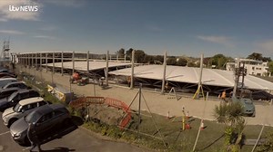 14K views · 137 reactions | Taken by Gary Stringfellow this timelapse shows the construction of Jersey's Nightingale Hospital. Gary is the caretaker to nearby St Matthews Glass Church, which is being used to support construction workers. Find out more about the hospital here: https://bit.ly/3eINVuz | ITV Channel TV | Facebook