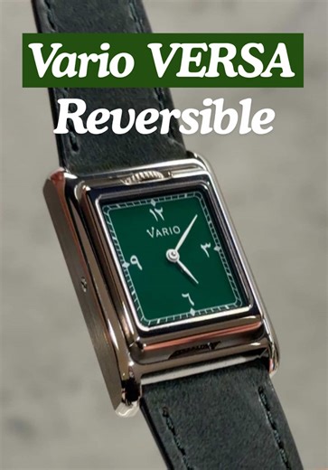 My favourite watch release of 2026 so far! The @VARIO.SG VERSA Reversible Dual Time #watchcollector #watchtok #watchesoftiktok