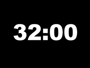 32 Minute Countdown Timer