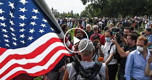 Rally to Support Jan. 6 Rioters Draws Few Participants