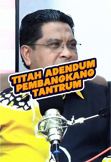 TITAH ADENDUM, PEMBANGKANG TANTRUM! #tokrom #perpaduanmadanikedah #unitypodcast #malaysiamadani