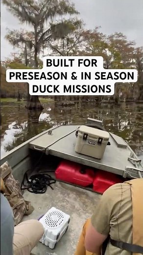 The ultra-compact Roadie® 15 Hard Cooler is built for preseason and in season duck missions.