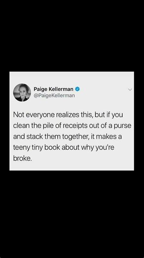 receipt stacks tell your money story | Subscribe for more #motivation 😊👍