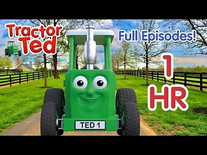 Farm Fun with Tractor Ted 🐄 | 1 Hour of Trucks, Tractors & Animals