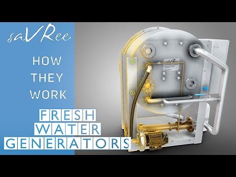 How Fresh Water Generators Work (saltwater desalination)