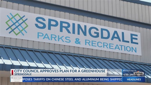 Springdale city council hears presentation for a new indoor sports facility
