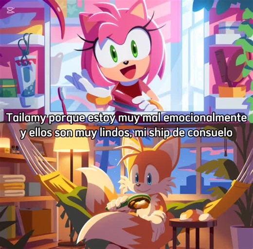 Headcanons sobre Amy y Tails en Sonic Prime