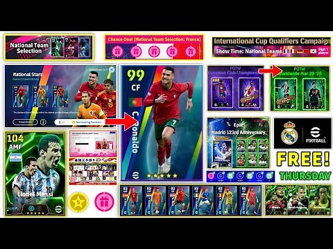 eFootball™ 2026 v5.5.0 Official Big Update! All New Free Epic And Free Rewards eFootball 2026