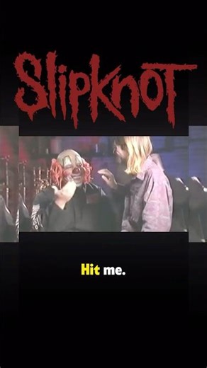 HIT ME! Come on Dude 🤡 SLIPKNOT - First Album Interview 1999 #shorts