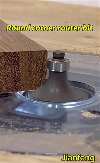 Round Corner Router Bit: Perfect for Furniture Making
