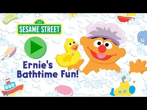 Sesame Street - Ernie's Bathtime Fun | How to Play
