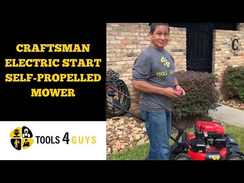 Craftsman Electric Start Self Propelled Mower