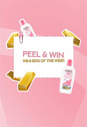 POND'S Lotion Draw: Win Gold by Scanning QR Code