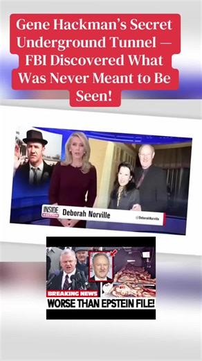 Gene Hackman’s Secret Underground Tunnel — FBI Discovered What Was Never Meant to Be Seen! #genehackman #truecrime #documentaries #rumors #fpy