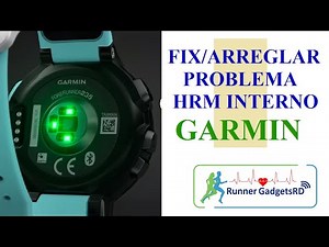 Garmin watch integrated heart rate sensor problem solution