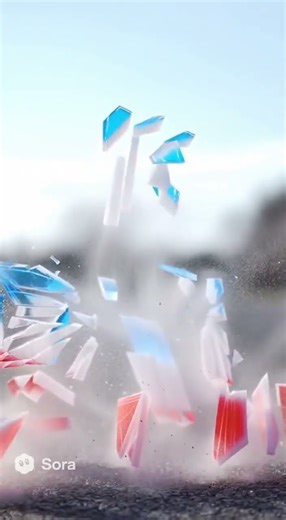 Hypnotic Rainbow Shard EXPLOSION! 新感覚の色彩破壊ショー！🚀 #viral #relax #smash