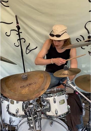 Soundcheck @Maja Mannila @Johannes Granroth #drums