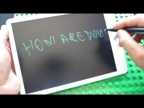 Unboxing 10 Inch Digital LCD Writing Tablet Handwriting Board