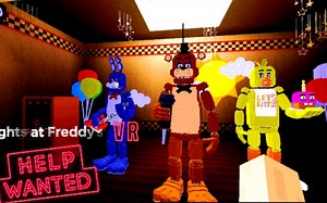 史诗级还原巨作！耗时1个月精心制作，动用6个模组的全网最强还原fnaf作！90％还原度的FNAF 1 VR地图